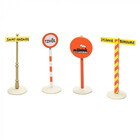 Tintin (Kuifje) Set of Road Signs (by 1/43 car collection)