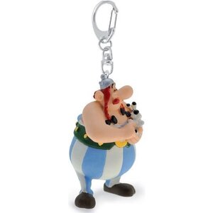 Plastoy Keychain Obelix & Idefix