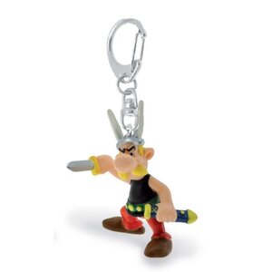 Plastoy Keychain Asterix Holding His Sword