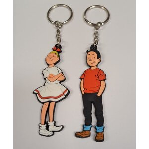 Suske en Wiske Keychain Suske & Wiske (SET of 2)