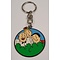 Suske en Wiske Keychain Suske, Wiske & Lambiek (Metaal)