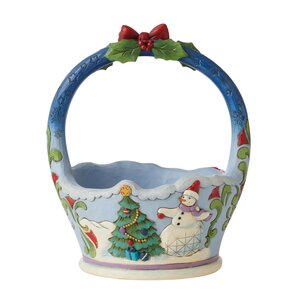 Jim Shore's Heartwood Creek "Merry Season of Surprises" (Xmas Basket)