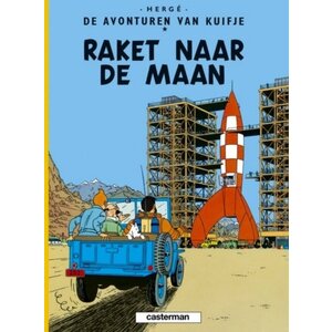 Tintin (Kuifje) Album Rocket to the Moon (soft cover) NL