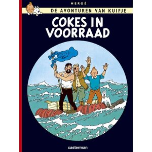 Tintin (Kuifje) Album 'Cokes in Voorraad' (soft cover) NL