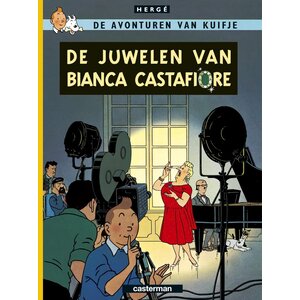 Tintin (Kuifje) Album 'De Juwelen van Bianca Castafiore' (soft cover) NL