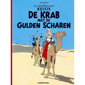 Tintin (Kuifje) Album 'De Krab met de Gulden Scharen' (soft cover) NL