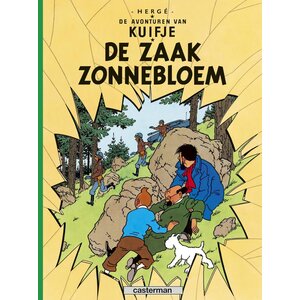 Tintin (Kuifje) Album 'De Zaak Zonnebloem' (soft cover) NL