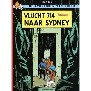 Tintin (Kuifje) Album 'Vlucht 714 naar Sydney' (soft cover) NL