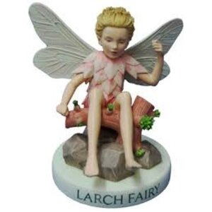 Flower Fairies Larch Fairy (on Base)