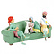 Tintin (Kuifje) Tintin  "The couch scene" (Limited Edition)