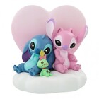 Disney Showcase Stitch and Angel  Light up Scene