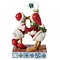 Disney Traditions Donald Duck and Daisy Duck Mistletoe Christmas