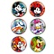Disney by Egan Plates  Donald, Mickey & Friends (SET/6)