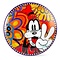 Disney by Egan Plates  Donald, Mickey & Friends (SET/6)