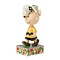 Peanuts (Jim Shore) Head Honcho (Snoopy on Charlie Brown's Head)