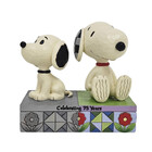 Peanuts (Jim Shore) I Remember You (1950's vs Modern Snoopy)