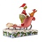 The Grinch by Jim Shore The Grinch & Max on a Sled