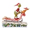 The Grinch by Jim Shore The Grinch & Max on a Sled