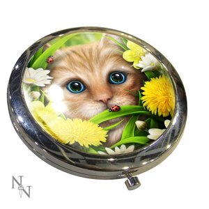 Studio Collection Summer Cat Compact Mirror Box