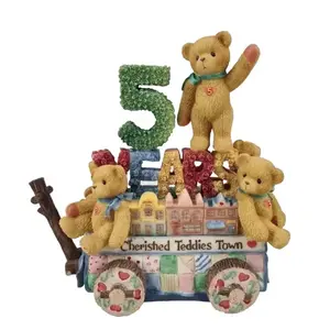 Cherished Teddies 5th Anniversary Figurine