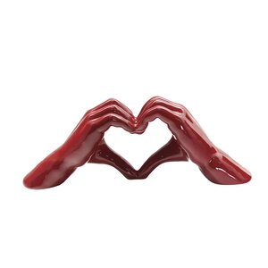 Gilde Handwerk Hands  Heart (Red-coloured)