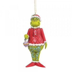 The Grinch by Jim Shore Grinch Nutcracker Hanging (HO)
