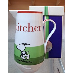 Disney - Mickey, Donald & Snoopy  United Labels Best of Snoopy Pitcher (Homerun)