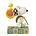 Peanuts (Jim Shore) Sunsational Friendship (Snoopy Sunflower)