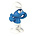 Plastoy Niets-Horende  Smurf (smurfen)