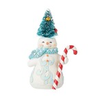 Jim Shore's Heartwood Creek Snowman Sisal Tree (Pint Size)
