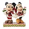 Disney Traditions Mickey & Minnie with Candy Canes "Candy Cane Christmas"