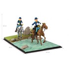 LMZ Collectibles  De Blauwbloezen, Chesterfield en Blutch "De oversteek van de doorwaadbare plaats"