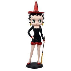 Fleischer Studios Betty Boop Witch (Black Dress with Red Hat)