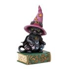 Jim Shore's Heartwood Creek Too Cute to Spook (Black Cat on a Book)