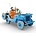 Tintin (Kuifje) De blauwe Jeep 1/8 (Raket naar de maan)
