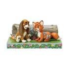 Disney Traditions Fox & Hound An Unlikely Friendship