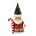 Jim Shore's Heartwood Creek The Merry On Top (Santa with Sisal Tree Pint Figurine)