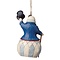 Jim Shore's Heartwood Creek Victorian Snowman Hanging Ornament (HO)