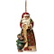 Jim Shore's Heartwood Creek Naughty & Nice Santa Hanging Ornament