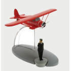 Tintin (Kuifje) Prof. Halambiek's vliegtuig