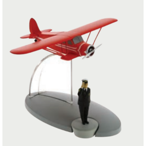Tintin (Kuifje) Yellow biplane (w. Tintin) - Copy