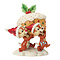 Enesco Chip and Dale Stealing Fruit Cake