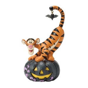 Disney Traditions Tigger on Jack-O-Lantern