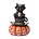 Jim Shore's Heartwood Creek Black Cat on Top Hat