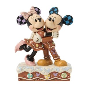 Disney Traditions Mickey and Minnie Gingerbread