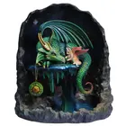 Time dragon emerald - artist Rose Khan