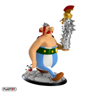 Plastoy Astérix Obélix stapel helmen + idefix
