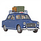 Tintin (Kuifje) Model Cars Tintin   (1/24) - SET 3a van 29931  - nrs. 31 t/m 40   29938 ontbreekt