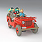 Tintin (Kuifje) Model Cars Tintin   (1/24) - SET 4a van 29941  - nrs. 41 t/m 50   29944 ontbreekt