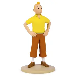 Tintin (Kuifje) Kuifje in een geel poloshirt